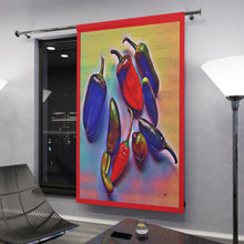 Load image into Gallery viewer, Window Curtains (1 Piece) PEPPERS POP
