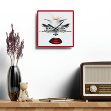 Load image into Gallery viewer, Acrylic Wall Clock/Beauty. Queen Smile