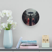 Load image into Gallery viewer, Acrylic Wall Clock/Rain Storm