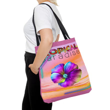 Load image into Gallery viewer, Tote Bag Flower #1 Light Pink