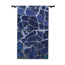 Load image into Gallery viewer, Window Curtains (1 Piece) Blue Mosaic
