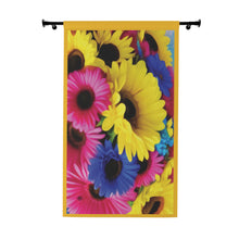 Load image into Gallery viewer, Window Curtains (1 Piece) Wild Flowers