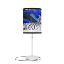 Load image into Gallery viewer, Lamp on a Stand Tiger Rose