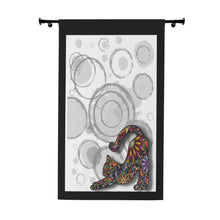 Load image into Gallery viewer, Window Curtains (1 Piece) Calico Cat