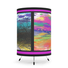 Load image into Gallery viewer, Tripod Lamp US\CA plug /Line and Space /Pink