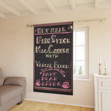 Load image into Gallery viewer, Window Curtains (1 Piece) Foodies