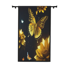 Load image into Gallery viewer, Window Curtains (1 Piece) Butterfly Rays