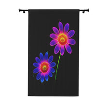 Load image into Gallery viewer, Window Curtains (1 Piece). Two Flower