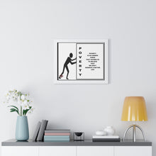 Load image into Gallery viewer, Framed Horizontal Poster. Break the Chains