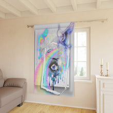 Load image into Gallery viewer, Window Curtains (1 Piece) Rainbow Ride