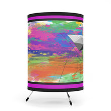 Load image into Gallery viewer, Tripod Lamp US\CA plug /Line and Space /Pink