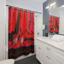 Load image into Gallery viewer, Shower Curtains PAINT THE TOWN RED
