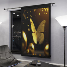 Load image into Gallery viewer, Window Curtains (1 Piece) Gold Butter
