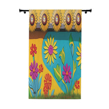 Load image into Gallery viewer, Window Curtains (1 Piece) Sunflower
