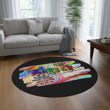 Load image into Gallery viewer, Round Rug/Artist