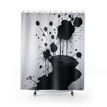 Load image into Gallery viewer, Shower Curtains Ink Blot#1