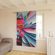 Load image into Gallery viewer, Window Curtains (1 Piece) Rainbow Bright