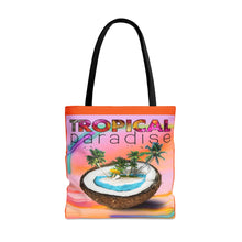 Load image into Gallery viewer, Tote Bag Coconut Island/Orange