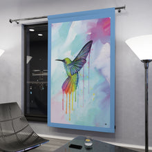 Load image into Gallery viewer, Window Curtains (1 Piece) Hummingbird