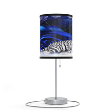 Load image into Gallery viewer, Lamp on a Stand Tiger Rose