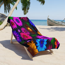 Load image into Gallery viewer, Beach Towel order sample The Watcher Jazzy Jazz Collection