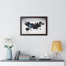 Load image into Gallery viewer, Framed Horizontal Poster The Eye In Clouds