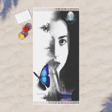 Load image into Gallery viewer, Boho Beach Cloth Lady Blue