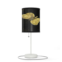 Load image into Gallery viewer, Lamp on a Stand Gold Butterfly