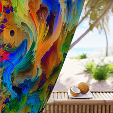 Load image into Gallery viewer, Window Curtains (1 Piece)Sunset Island