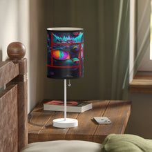 Load image into Gallery viewer, Lamp on a Stand, Cosmic Cat