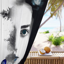 Load image into Gallery viewer, Window Curtains (1 Piece) Butterfly Blues