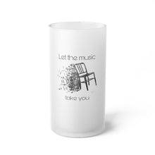 Load image into Gallery viewer, Frosted Glass Mug The Music