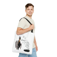 Load image into Gallery viewer, Tote Bag Print Title Lady Music