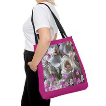 Load image into Gallery viewer, Tote Bag Pink Dragonfly