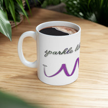 Load image into Gallery viewer, Ceramic Mug 11oz /sparkle like you own it