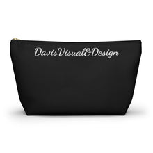 Load image into Gallery viewer, Accessory: Pouch with T-bottom Street Photography Title: The Lady in the Window (Black)