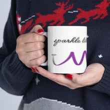 Load image into Gallery viewer, Ceramic Mug 11oz /sparkle like you own it