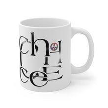 Load image into Gallery viewer, Ceramic Mug 11oz Title Teach Peace