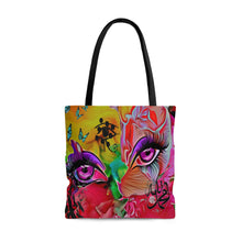 Load image into Gallery viewer, Violet Eyes Tote Bag