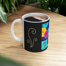 Load image into Gallery viewer, Ceramic Mug 11oz Coffee is my love language Jazzy Jazz Collection
