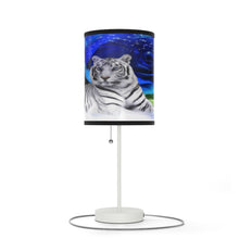 Load image into Gallery viewer, Lamp on a Stand Tiger Rose
