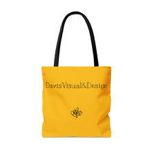 Load image into Gallery viewer, Tote Bag Yellow Title Sun Rays
