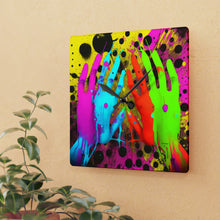 Load image into Gallery viewer, Acrylic Wall Clock/Time at Hand
