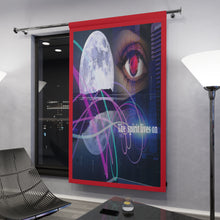 Load image into Gallery viewer, Window Curtains (1 Piece) The Spirit Lives #1
