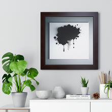 Load image into Gallery viewer, Framed Horizontal Poster/Ink Blot
