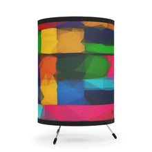 Load image into Gallery viewer, Tripod Lamp  US\CA plug/ Patches of Color
