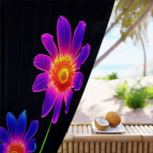 Load image into Gallery viewer, Window Curtains (1 Piece). Two Flower

