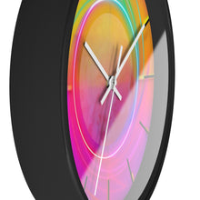 Load image into Gallery viewer, Jazzy Jazz Collection Wall Clock Neon Spin
