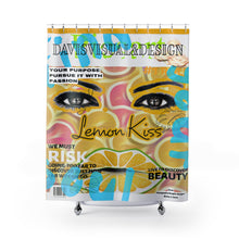 Load image into Gallery viewer, Shower Curtains Title Lemon Chapstick
