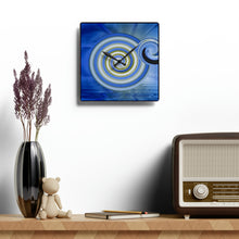 Load image into Gallery viewer, Acrylic Wall Clock The Blue Goddess
